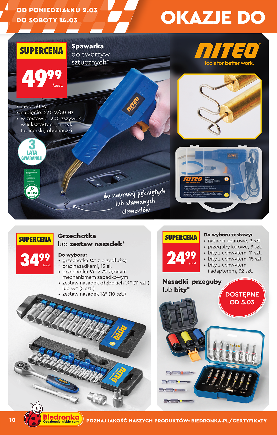 biedronka - Gazetka Biedronka - Hity i inspiracje - ważna od 28.02.2026 do 14.03.2026 - page: 12