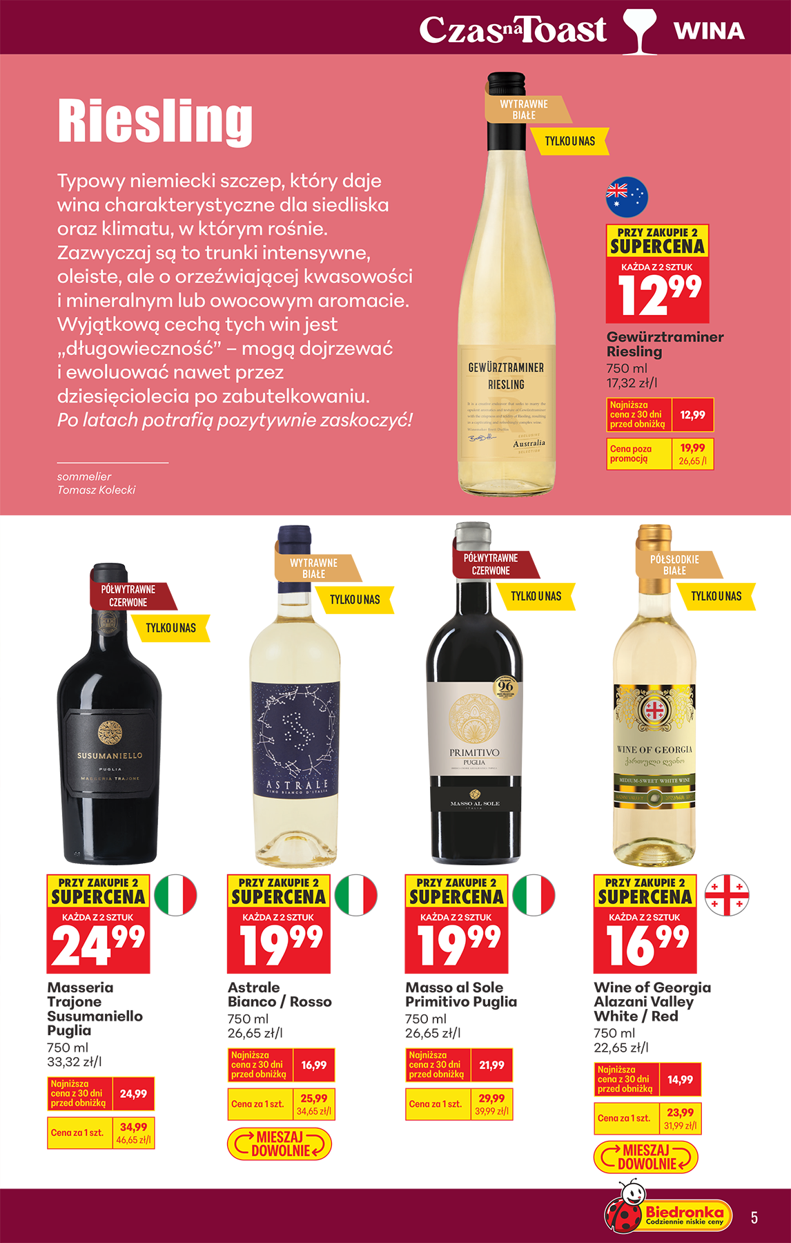biedronka - Gazetka Biedronka - Czas na toast - ważna od 09.03.2026 do 21.03.2026 - page: 5