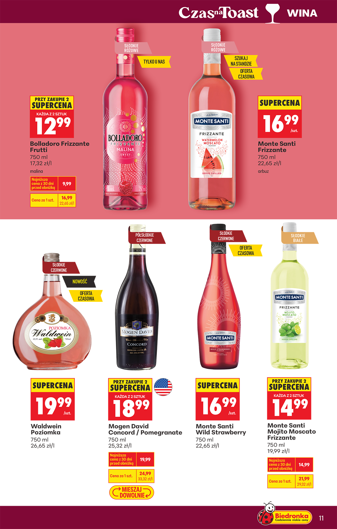 biedronka - Gazetka Biedronka - Czas na toast - ważna od 09.03.2026 do 21.03.2026 - page: 11
