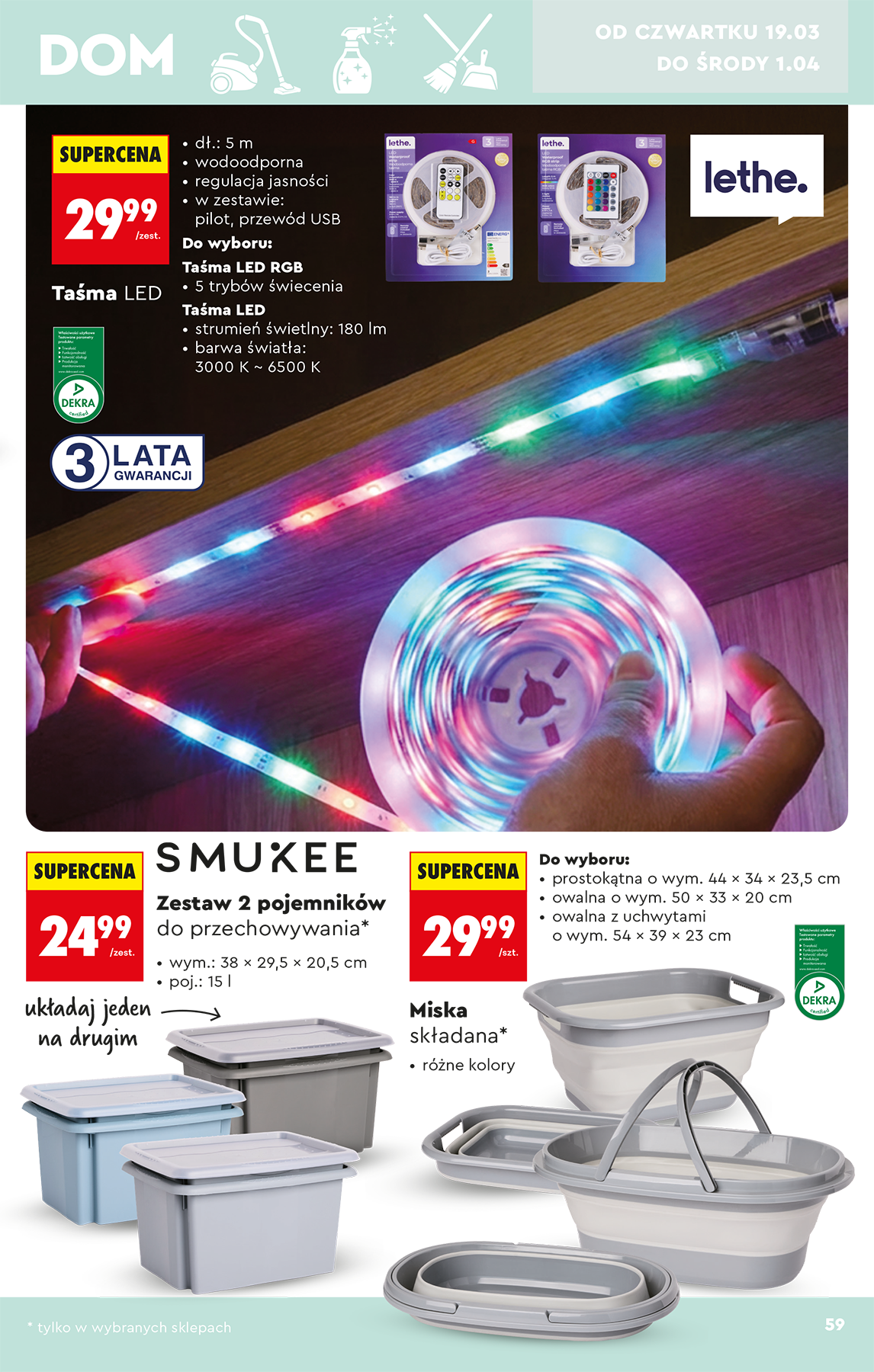 biedronka - Gazetka Biedronka - Hity i inspiracje - ważna od 14.03.2026 do 29.03.2026 - page: 61