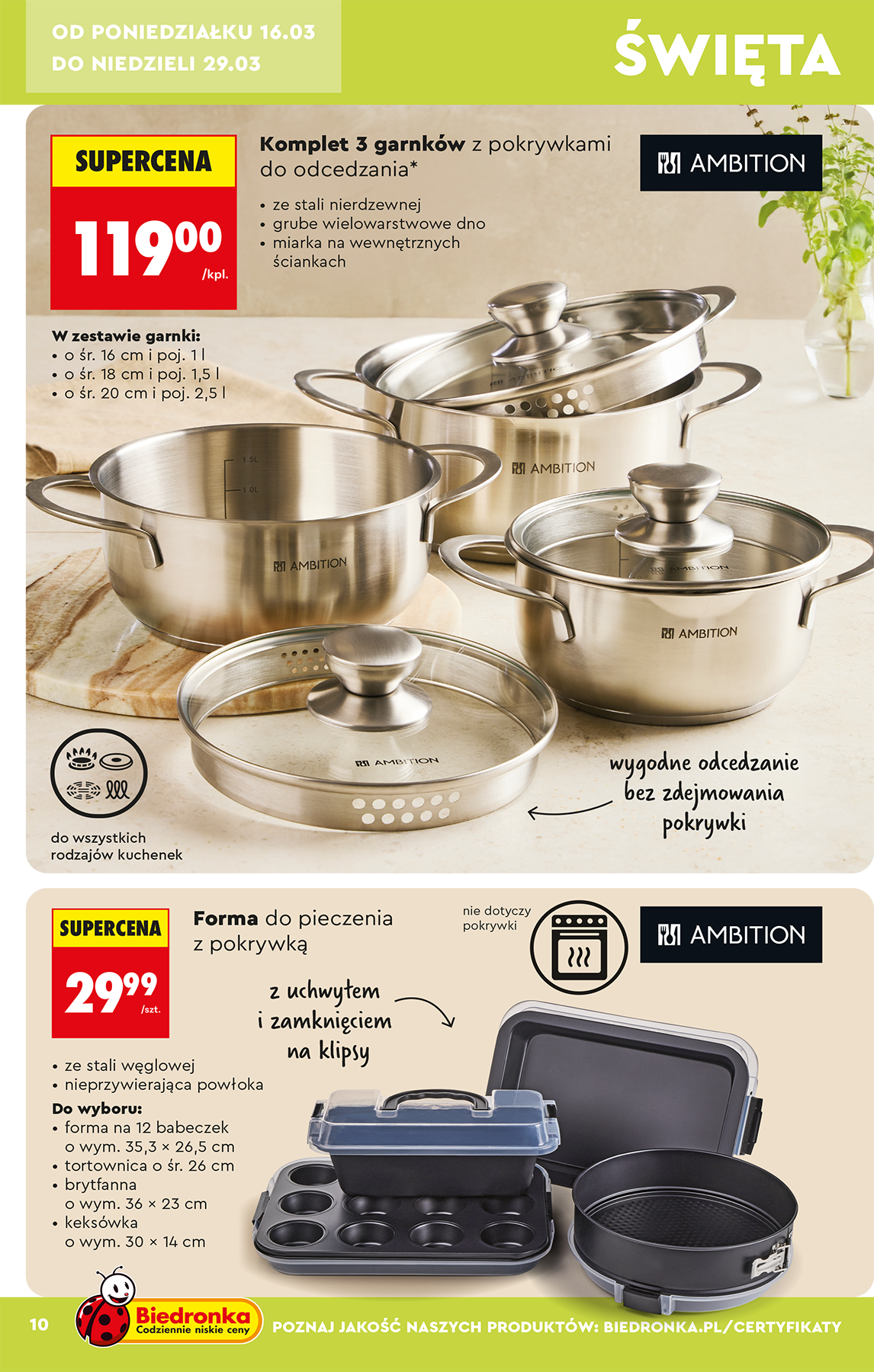 biedronka - Gazetka Biedronka - Hity i inspiracje - ważna od 14.03.2026 do 29.03.2026 - page: 12