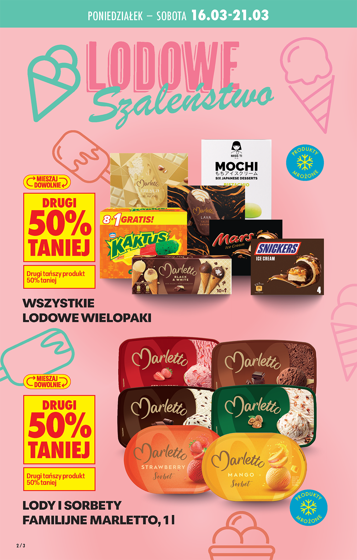 biedronka - Gazetka Biedronka - Lodowe szalenstwo - ważna od 16.03.2026 do 21.03.2026 - page: 2