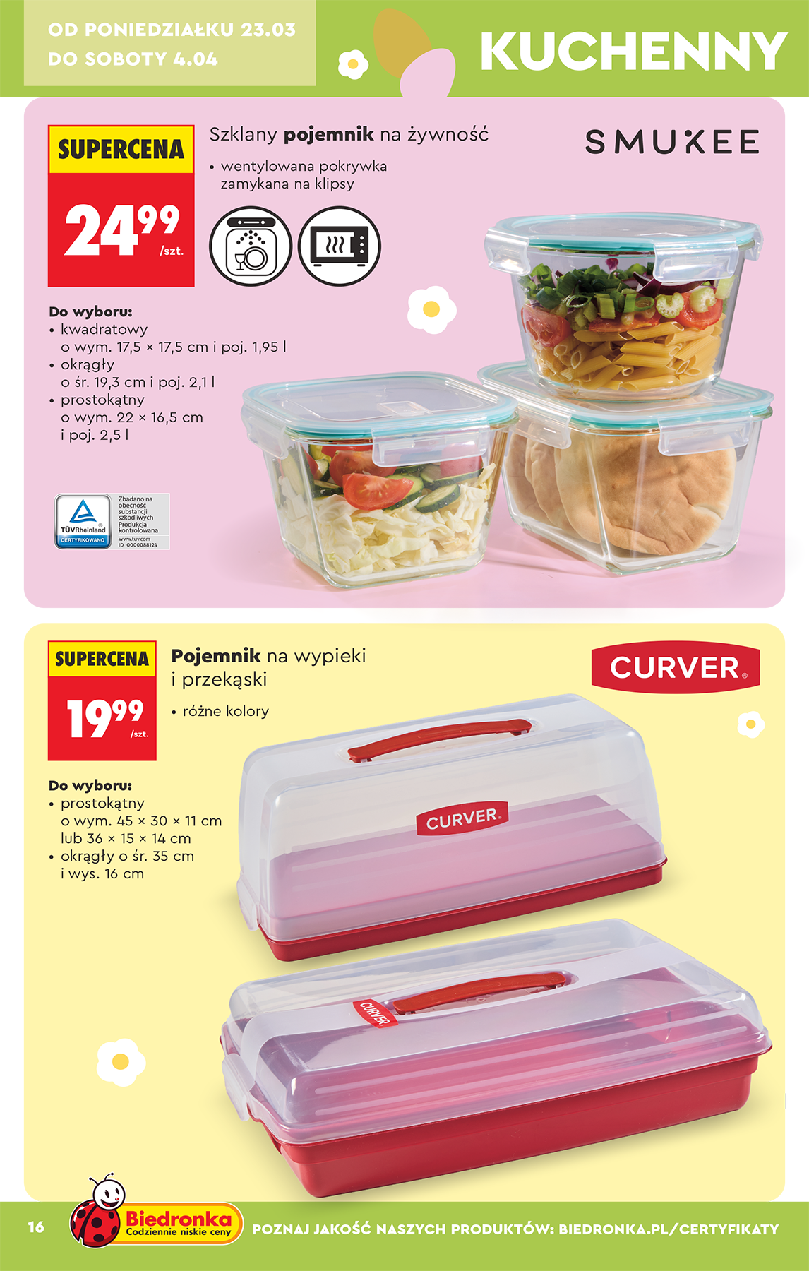 biedronka - Gazetka Biedronka - Hity i inspiracje - ważna od 21.03.2026 do 04.04.2026 - page: 18
