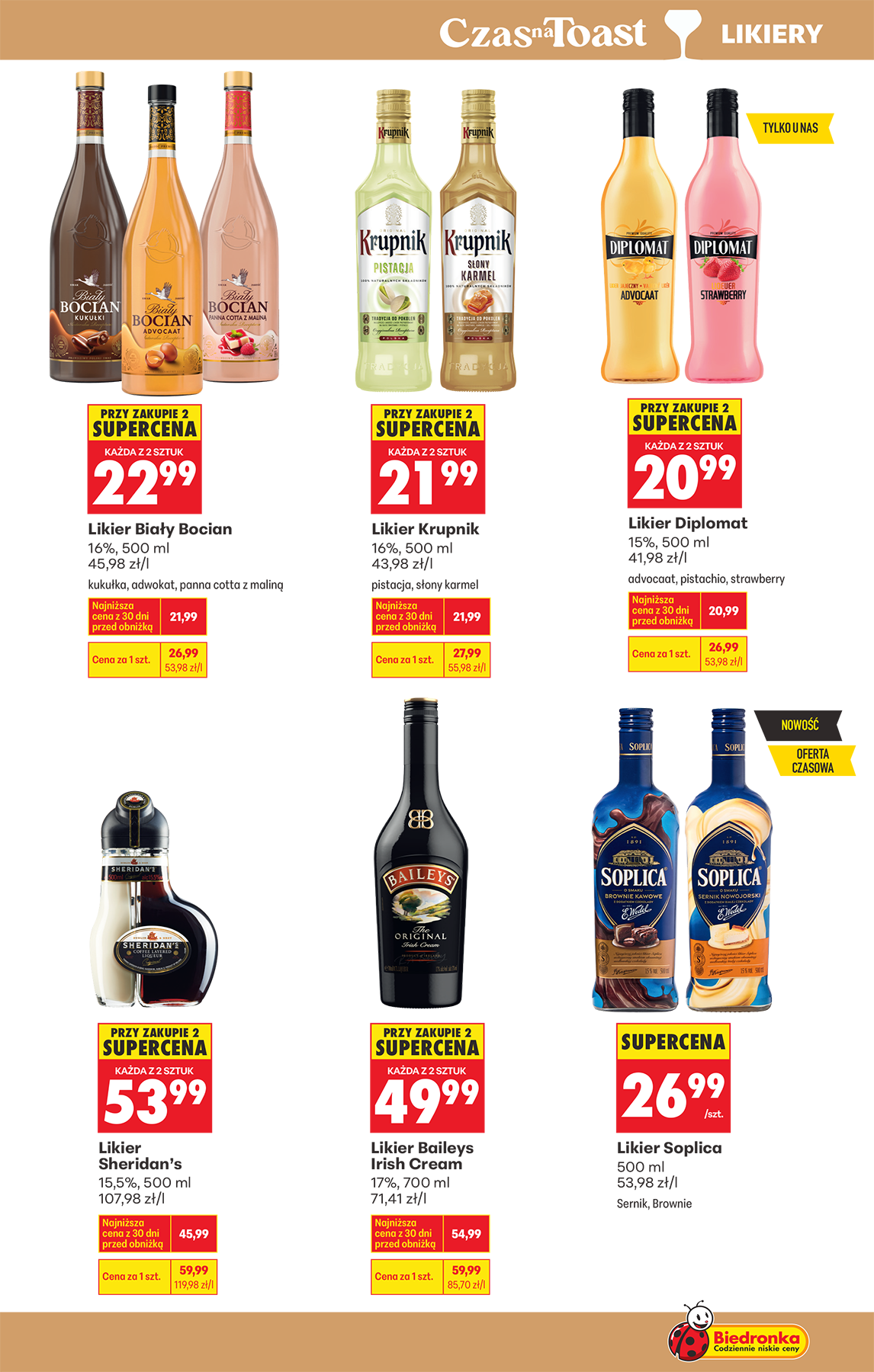 biedronka - Gazetka Biedronka - Alkohole - ważna od 23.03.2026 do 04.04.2026 - page: 43