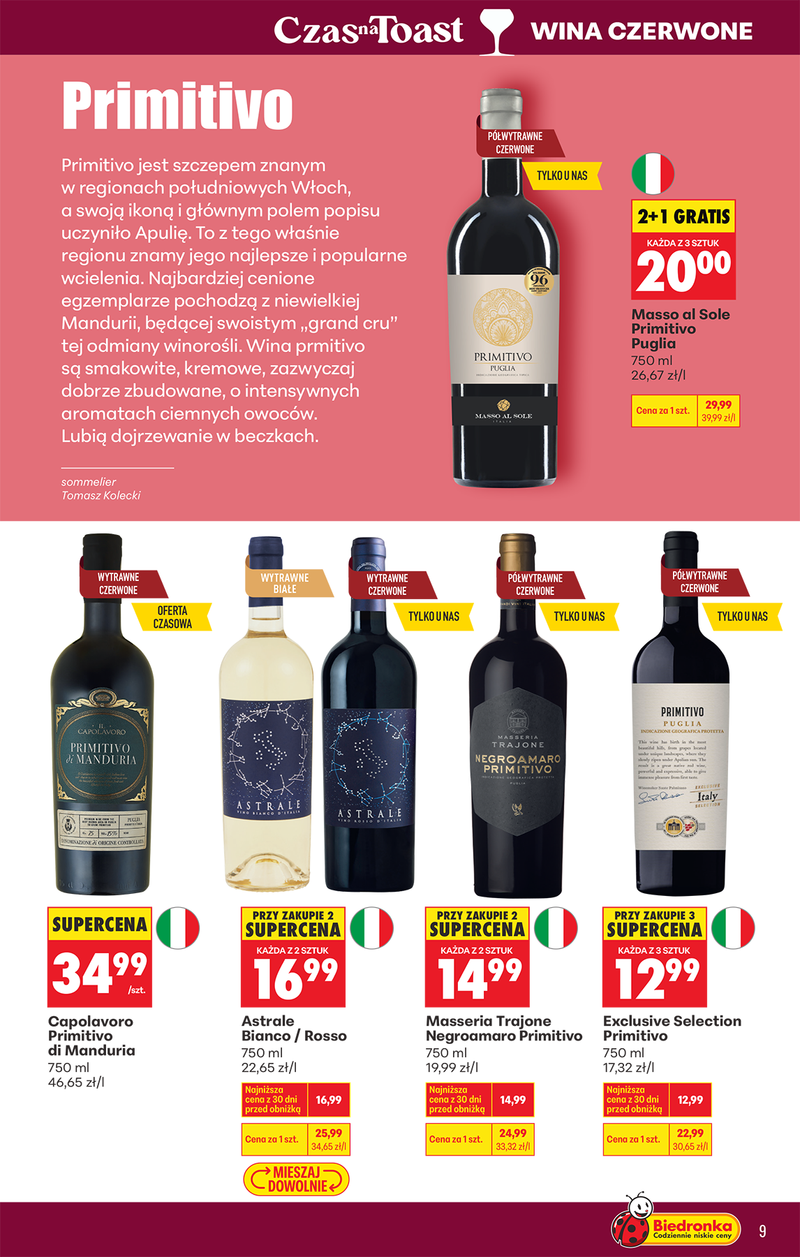 biedronka - Gazetka Biedronka - Alkohole - ważna od 23.03.2026 do 04.04.2026 - page: 9