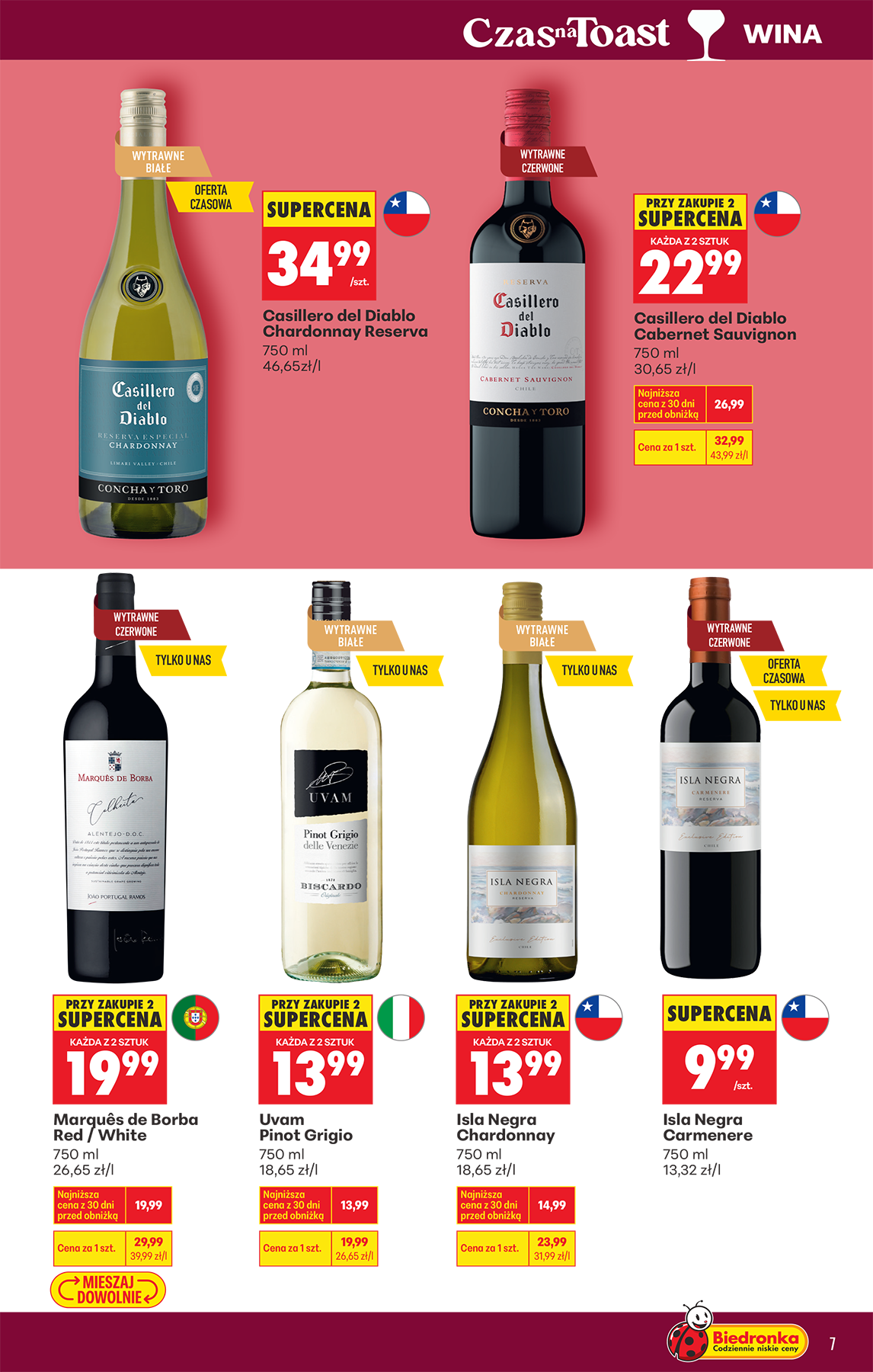biedronka - Gazetka Biedronka - Alkohole - ważna od 23.03.2026 do 04.04.2026 - page: 7