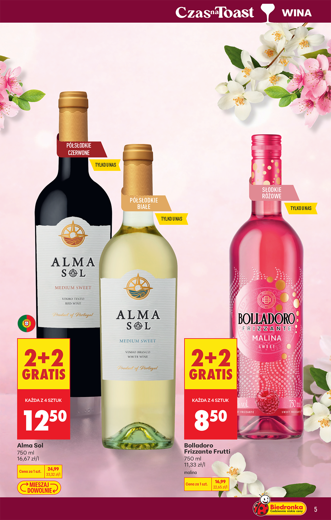 biedronka - Gazetka Biedronka - Alkohole - ważna od 23.03.2026 do 04.04.2026 - page: 5