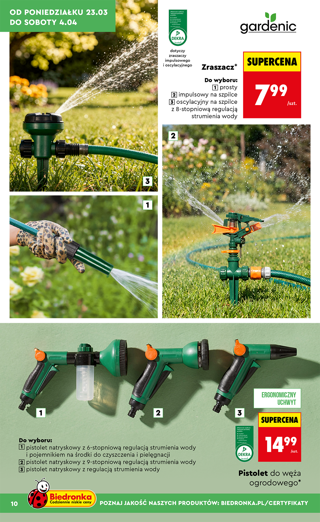 biedronka - Gazetka Biedronka - Ogród - ważna od 23.03.2026 do 04.04.2026 - page: 10