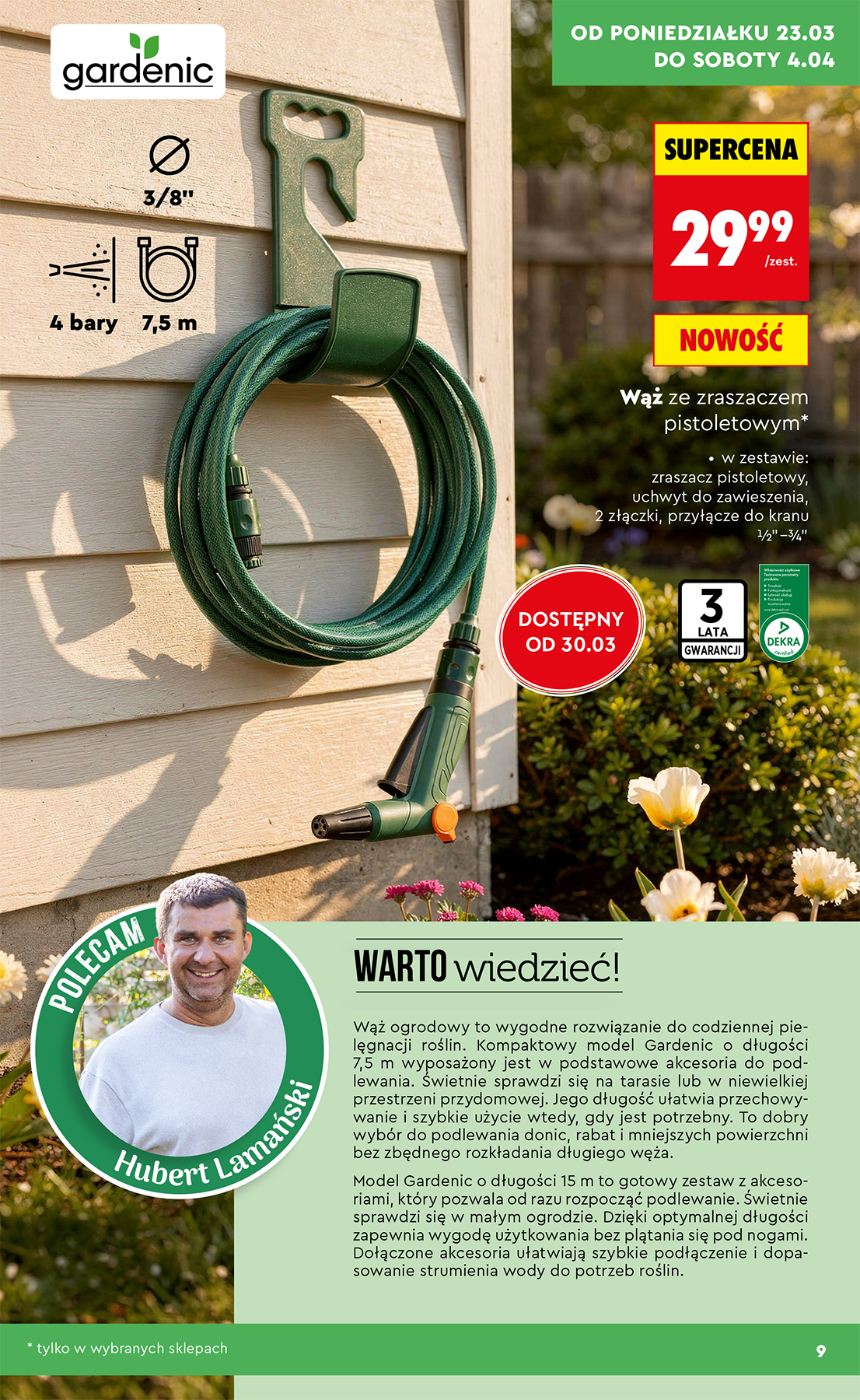 biedronka - Gazetka Biedronka - Ogród - ważna od 23.03.2026 do 04.04.2026 - page: 9