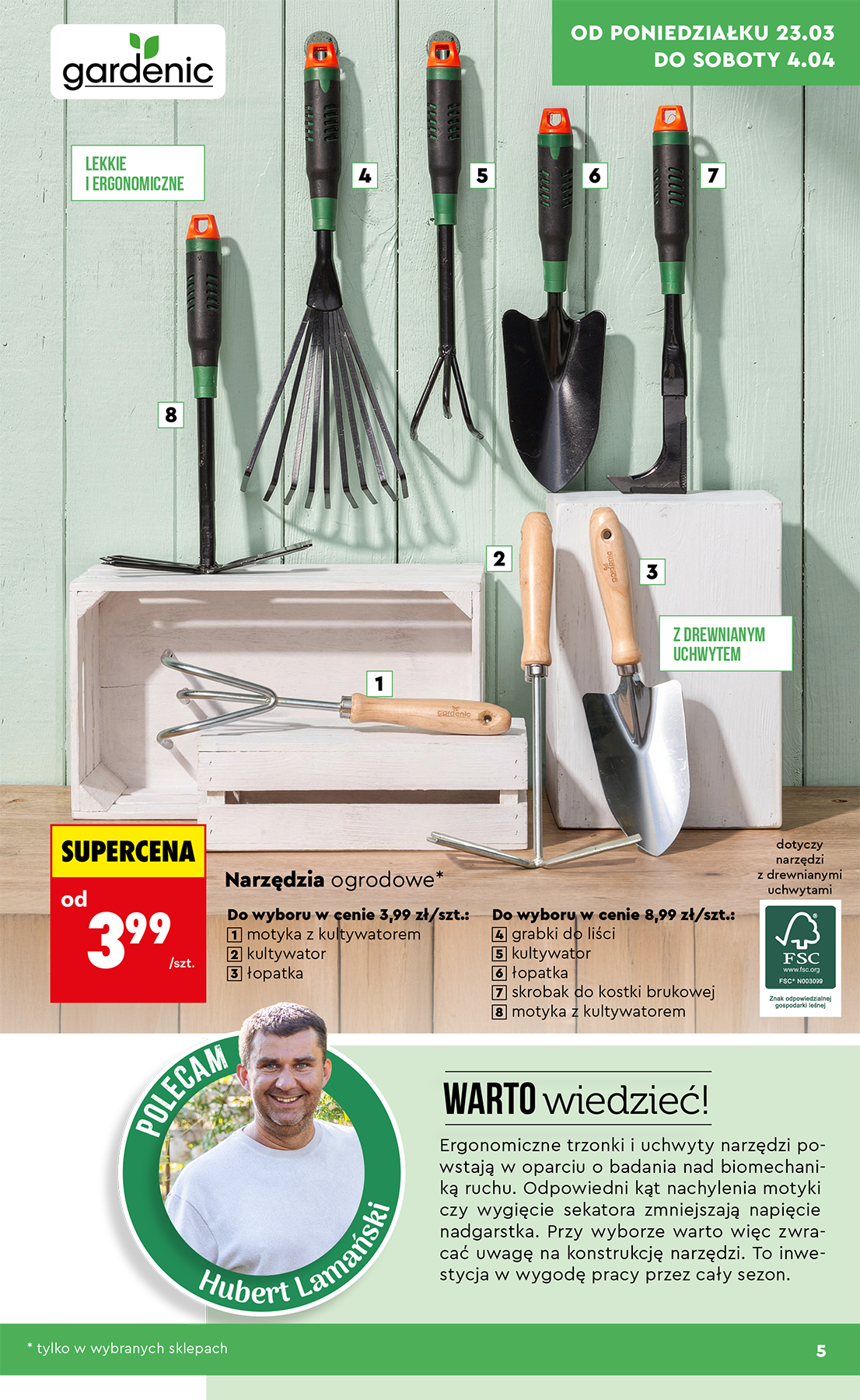 biedronka - Gazetka Biedronka - Ogród - ważna od 23.03.2026 do 04.04.2026 - page: 5