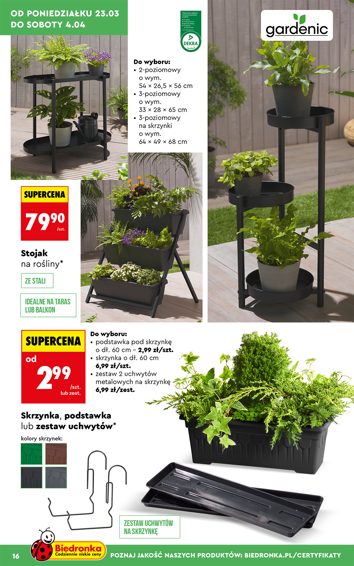 biedronka - Gazetka Biedronka - Ogród - ważna od 23.03.2026 do 04.04.2026 - page: 16