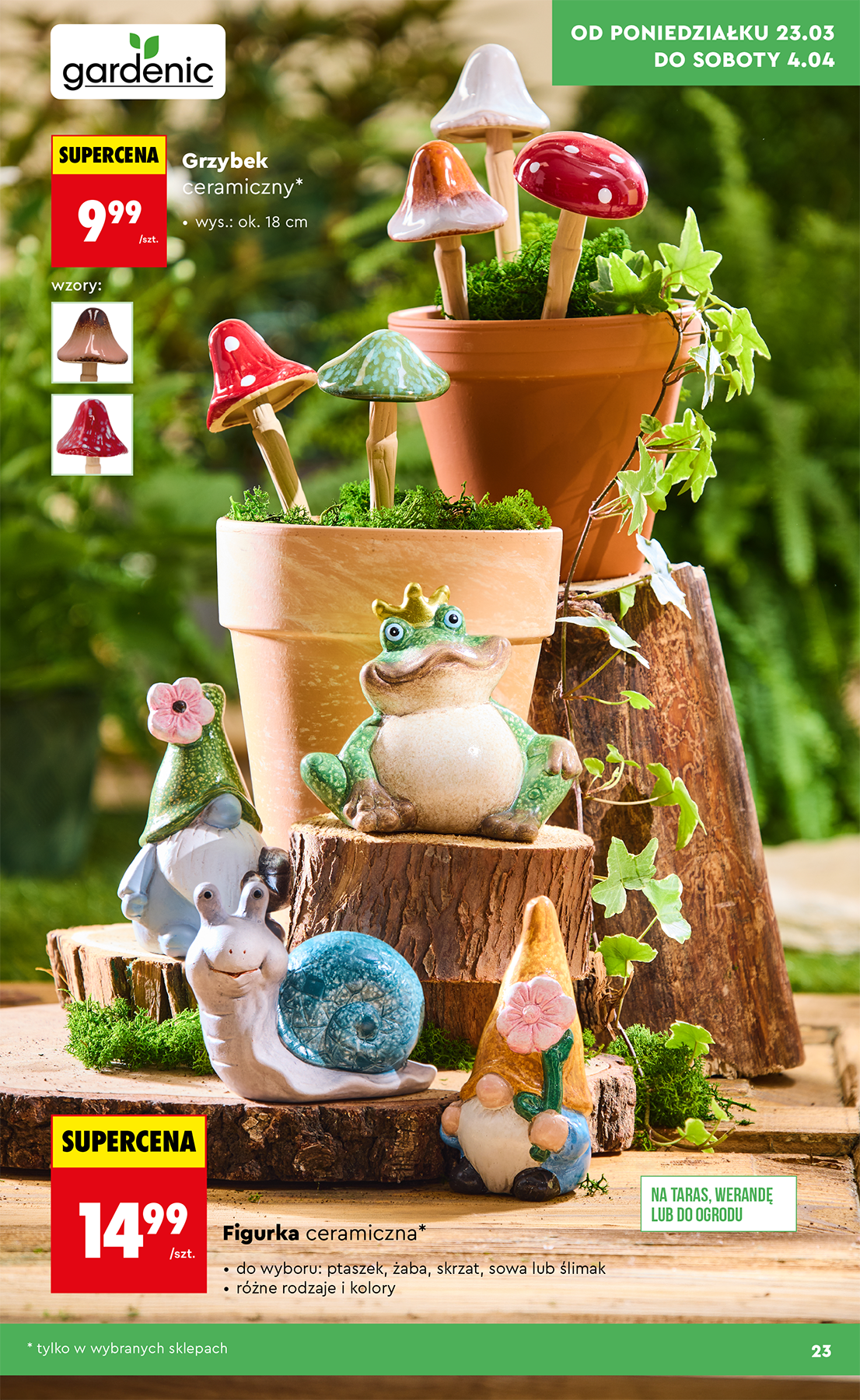 biedronka - Gazetka Biedronka - Ogród - ważna od 23.03.2026 do 04.04.2026 - page: 23