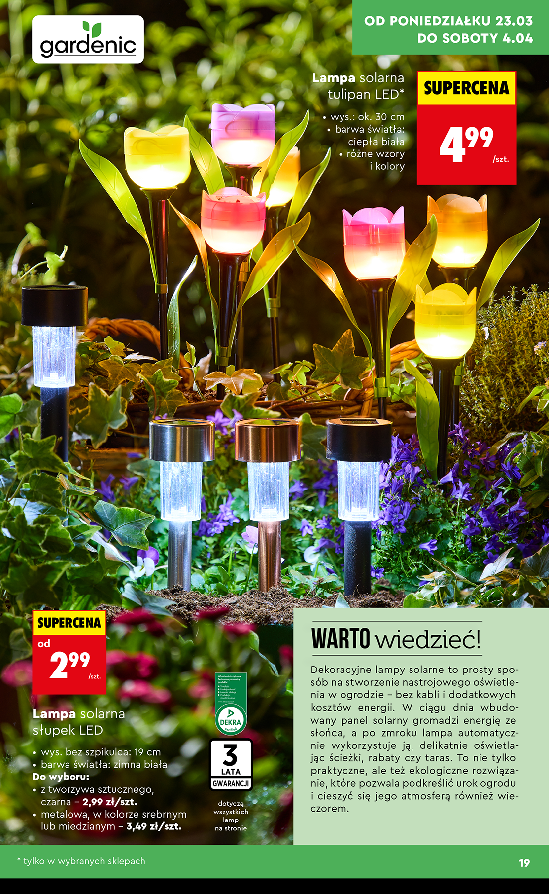 biedronka - Gazetka Biedronka - Ogród - ważna od 23.03.2026 do 04.04.2026 - page: 19