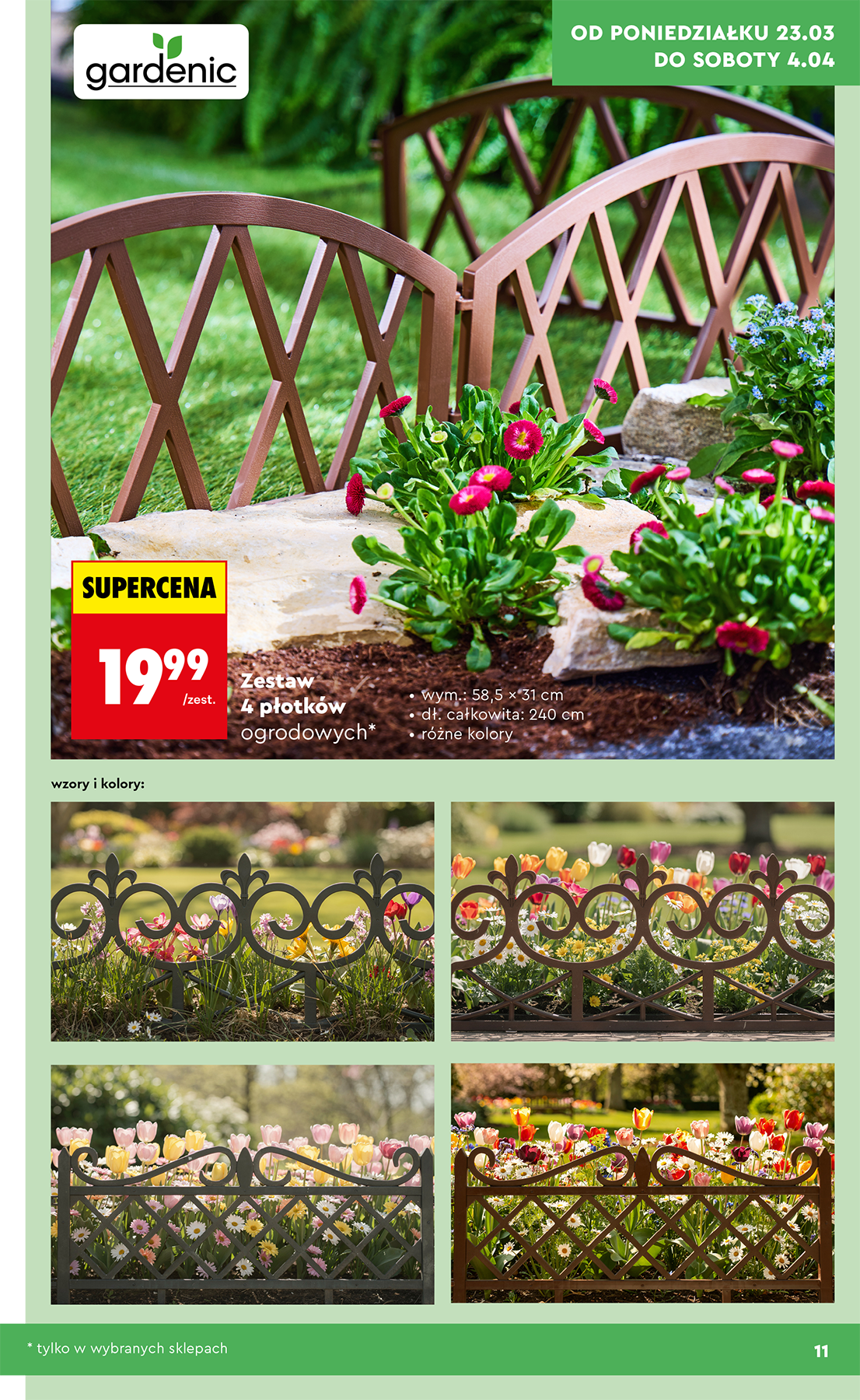 biedronka - Gazetka Biedronka - Ogród - ważna od 23.03.2026 do 04.04.2026 - page: 11