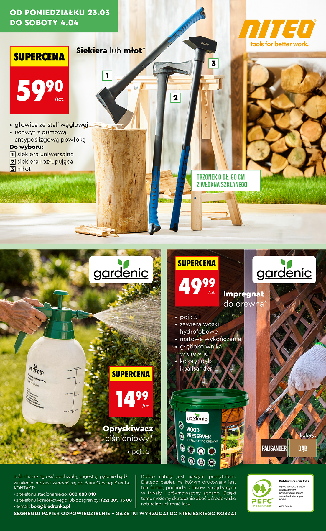 biedronka - Gazetka Biedronka - Ogród - ważna od 23.03.2026 do 04.04.2026 - page: 28