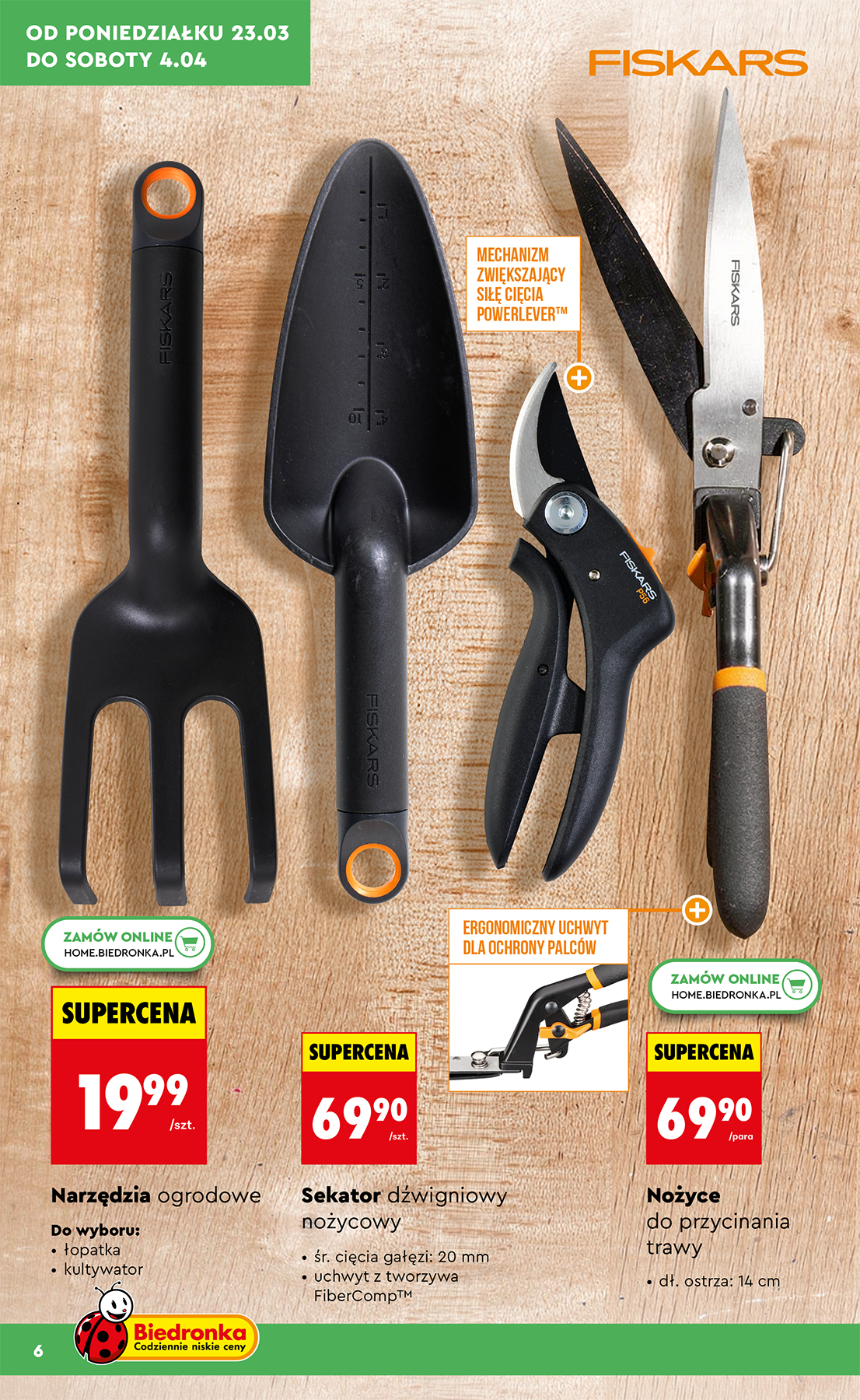 biedronka - Gazetka Biedronka - Ogród - ważna od 23.03.2026 do 04.04.2026 - page: 6