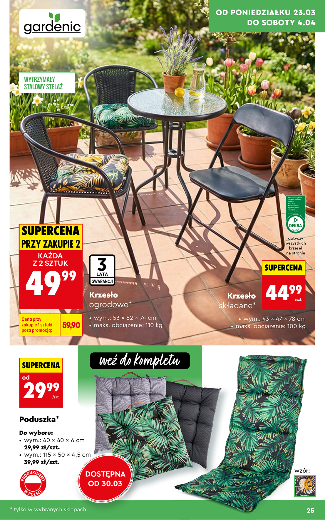 biedronka - Gazetka Biedronka - Ogród - ważna od 23.03.2026 do 04.04.2026 - page: 25