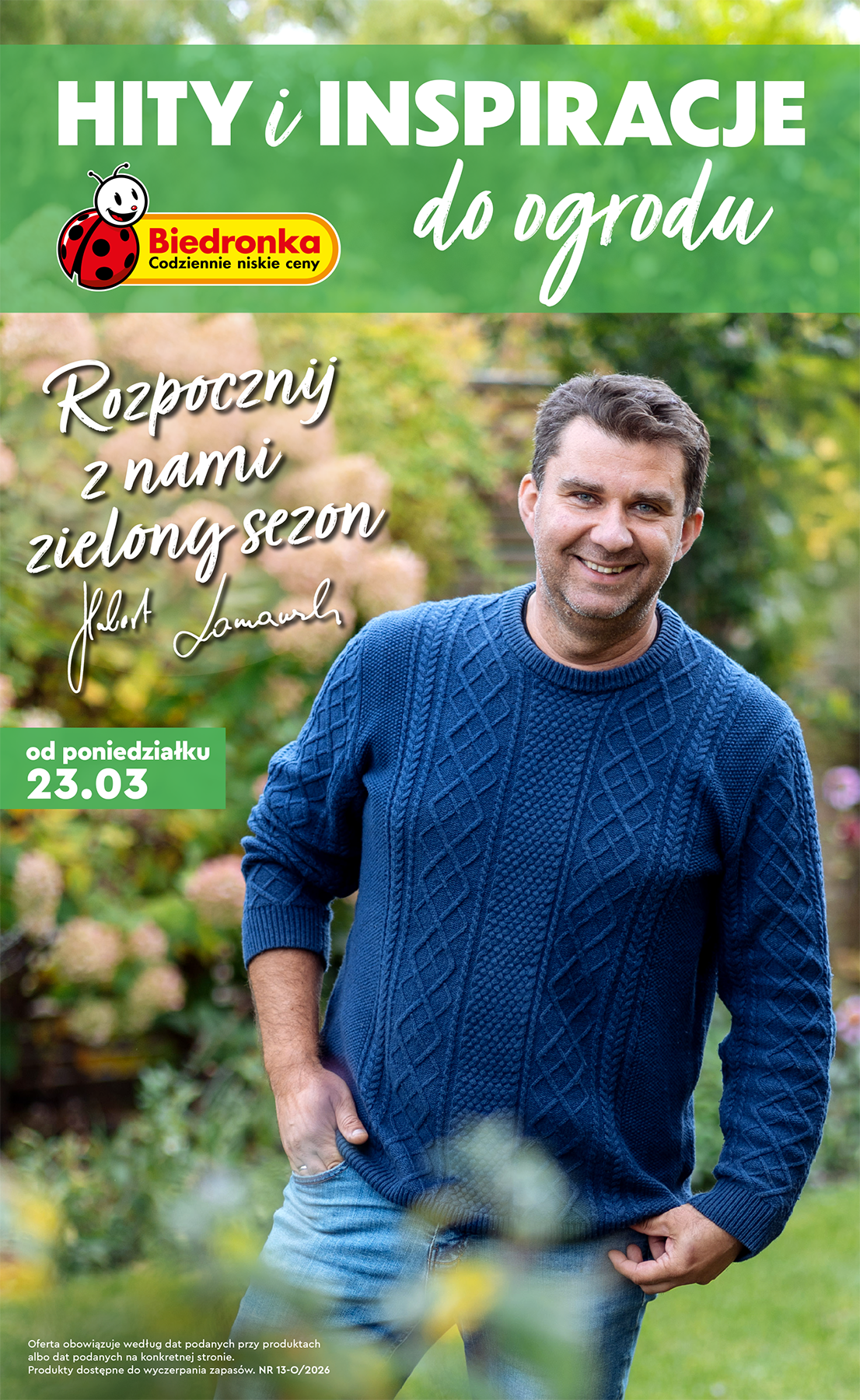 biedronka - Gazetka Biedronka - Ogród - ważna od 23.03.2026 do 04.04.2026