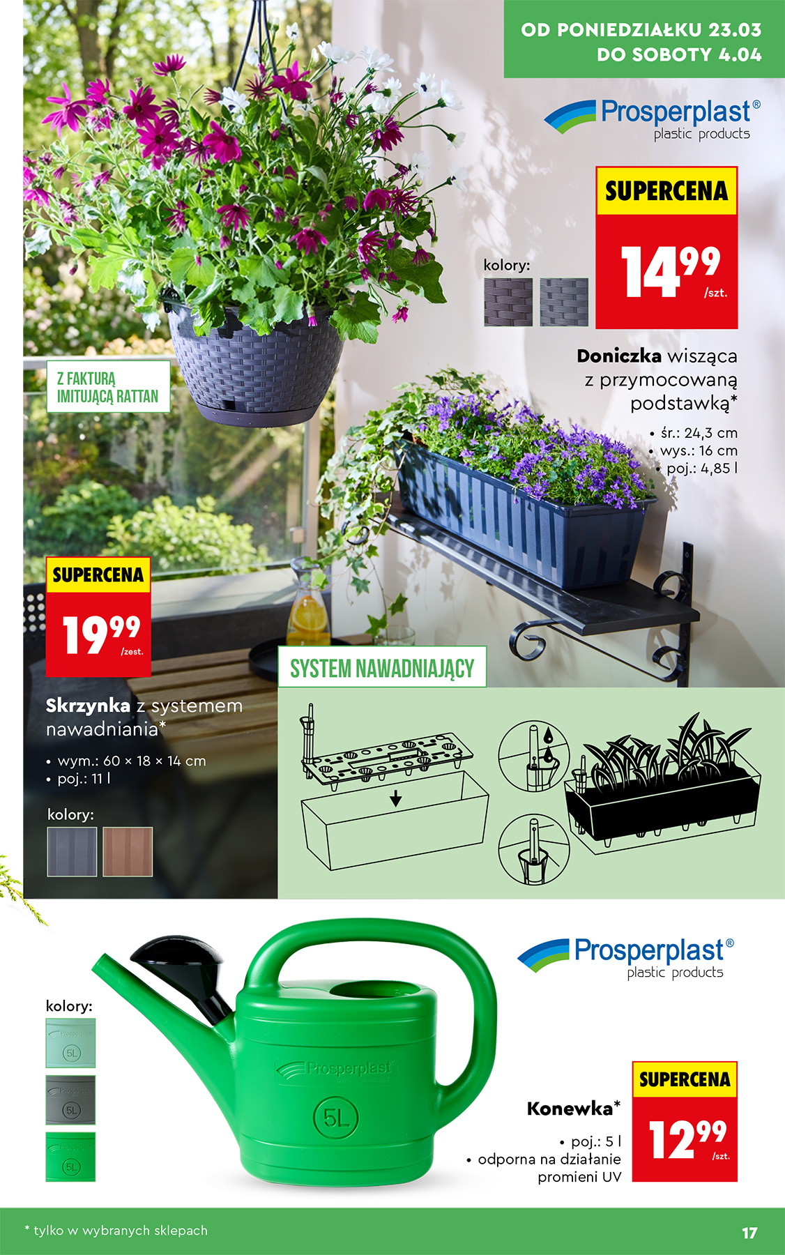 biedronka - Gazetka Biedronka - Ogród - ważna od 23.03.2026 do 04.04.2026 - page: 17