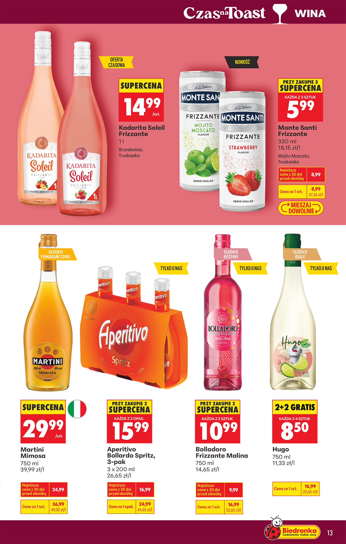 biedronka - Gazetka Biedronka - Alkohole - ważna od 07.04.2026 do 18.04.2026 - page: 13
