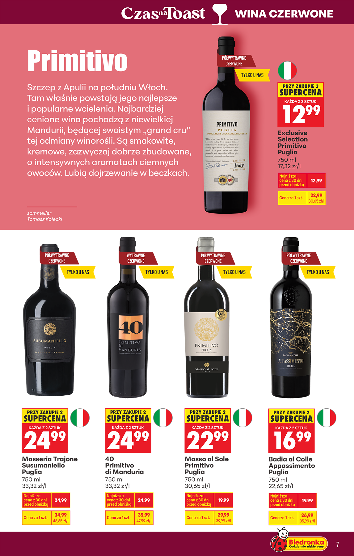 biedronka - Gazetka Biedronka - Alkohole - ważna od 07.04.2026 do 18.04.2026 - page: 7