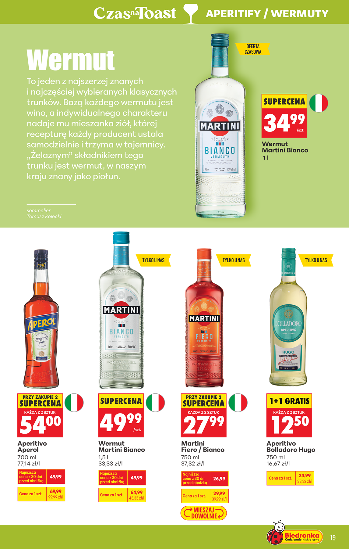 biedronka - Gazetka Biedronka - Alkohole - ważna od 07.04.2026 do 18.04.2026 - page: 19