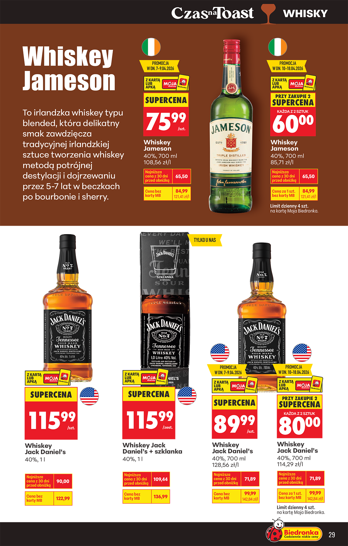biedronka - Gazetka Biedronka - Alkohole - ważna od 07.04.2026 do 18.04.2026 - page: 29