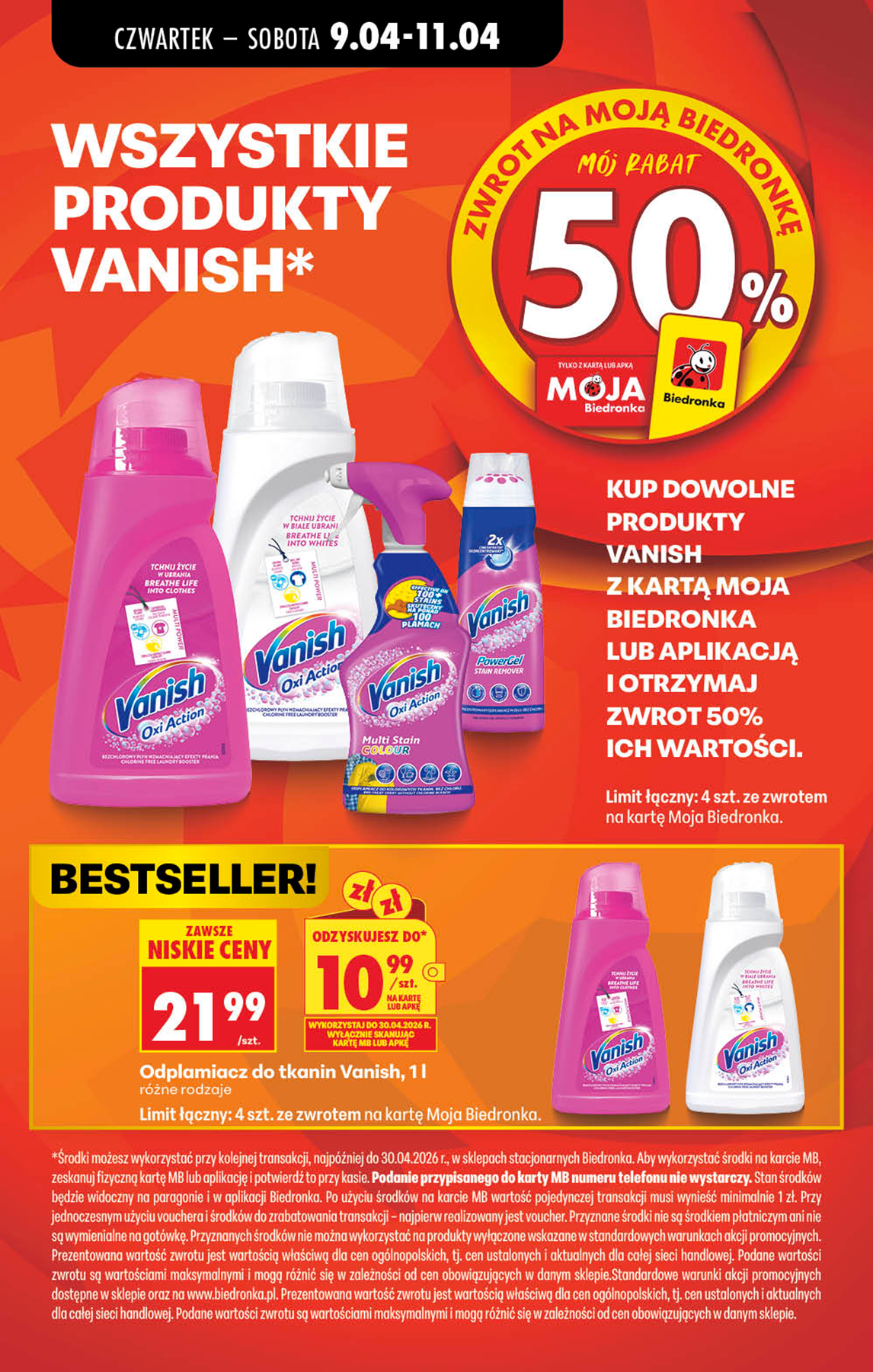 biedronka - Aktualna gazetka Biedronka ważna od 09.04.2026 do 15.04.2026 - page: 22
