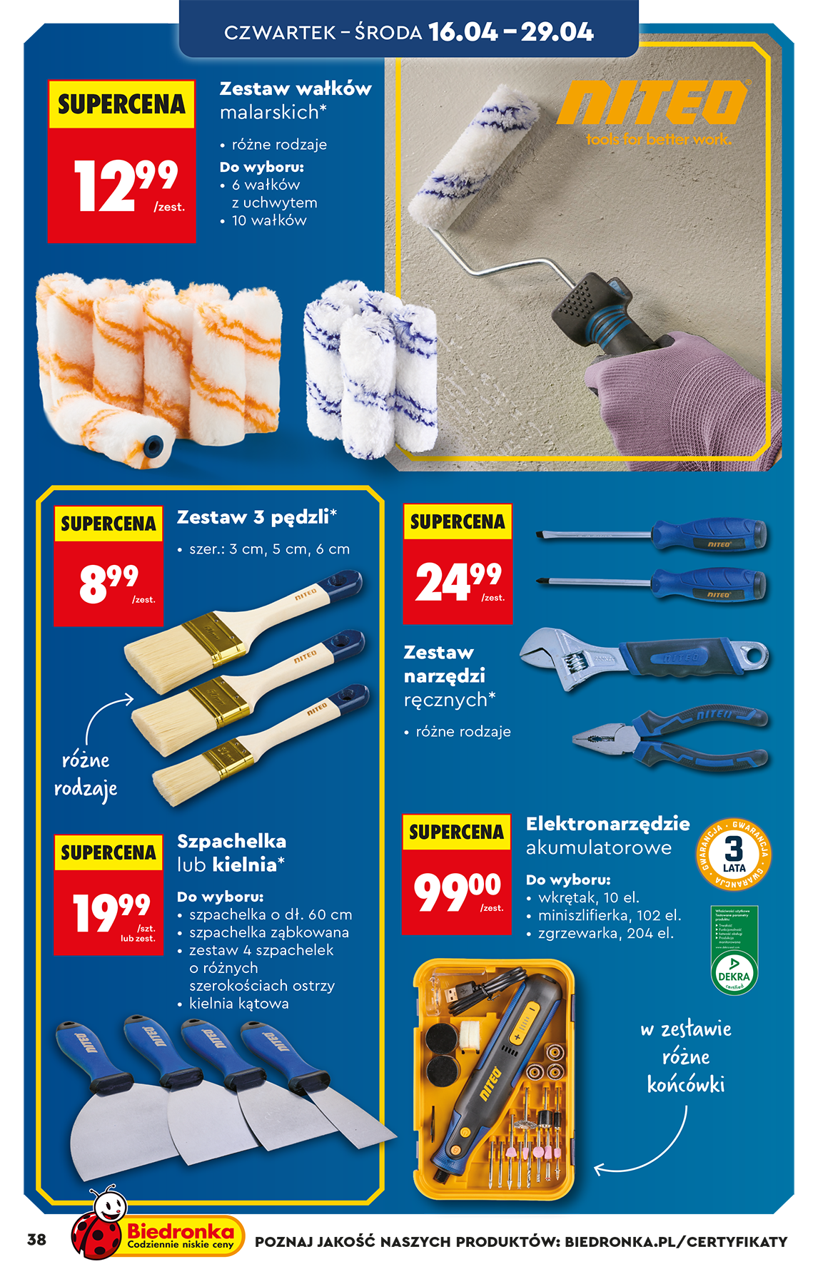 biedronka - Nowa gazetka Biedronka - Hity i inspiracje ważna od 11.04.2026 do 29.04.2026 - page: 40