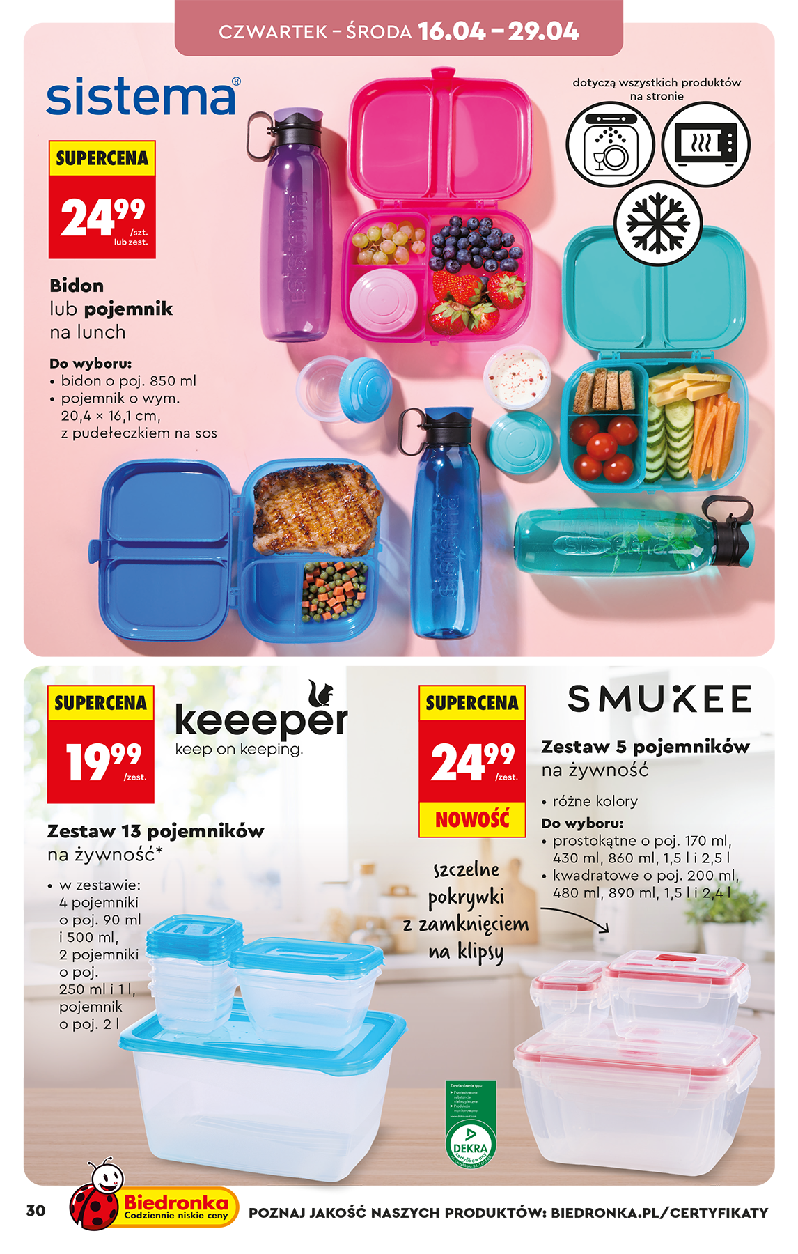 biedronka - Nowa gazetka Biedronka - Hity i inspiracje ważna od 11.04.2026 do 29.04.2026 - page: 32