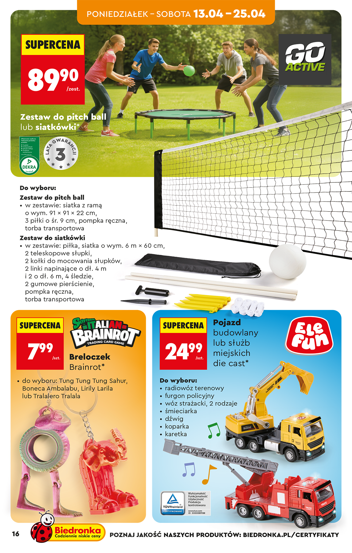 biedronka - Nowa gazetka Biedronka - Hity i inspiracje ważna od 11.04.2026 do 29.04.2026 - page: 18