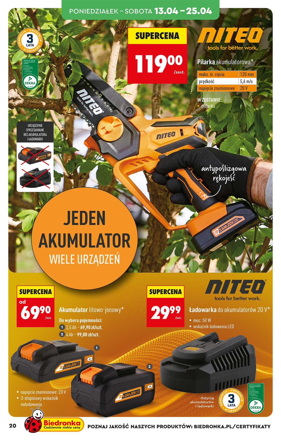 biedronka - Nowa gazetka Biedronka - Hity i inspiracje ważna od 11.04.2026 do 29.04.2026 - page: 22