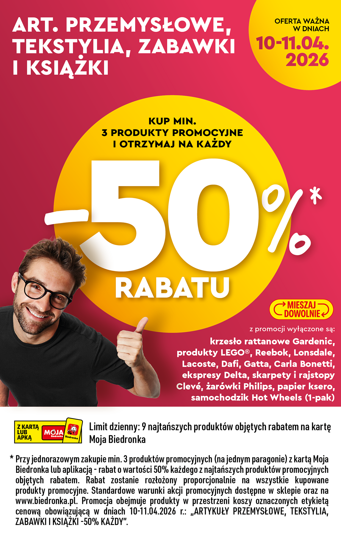 biedronka - Nowa gazetka Biedronka - Hity i inspiracje ważna od 11.04.2026 do 29.04.2026 - page: 3