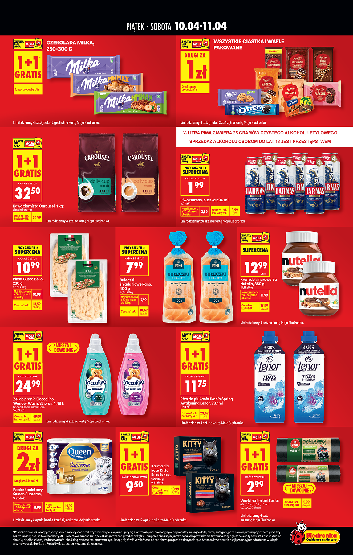 biedronka - Aktualna gazetka Biedronka - Tani weekend ważna od 10.04.2026 do 11.04.2026 - page: 2