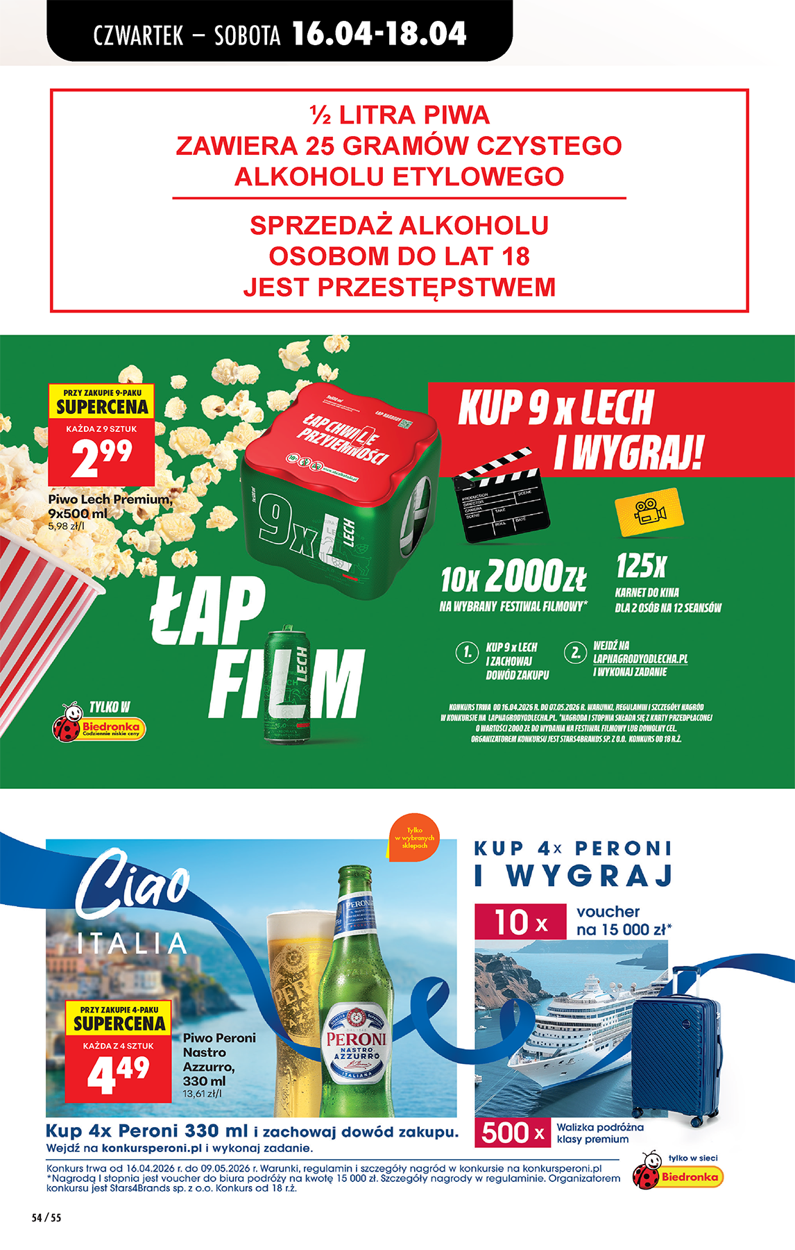 biedronka - Aktualna gazetka Biedronka ważna od 16.04.2026 do 22.04.2026 - page: 70