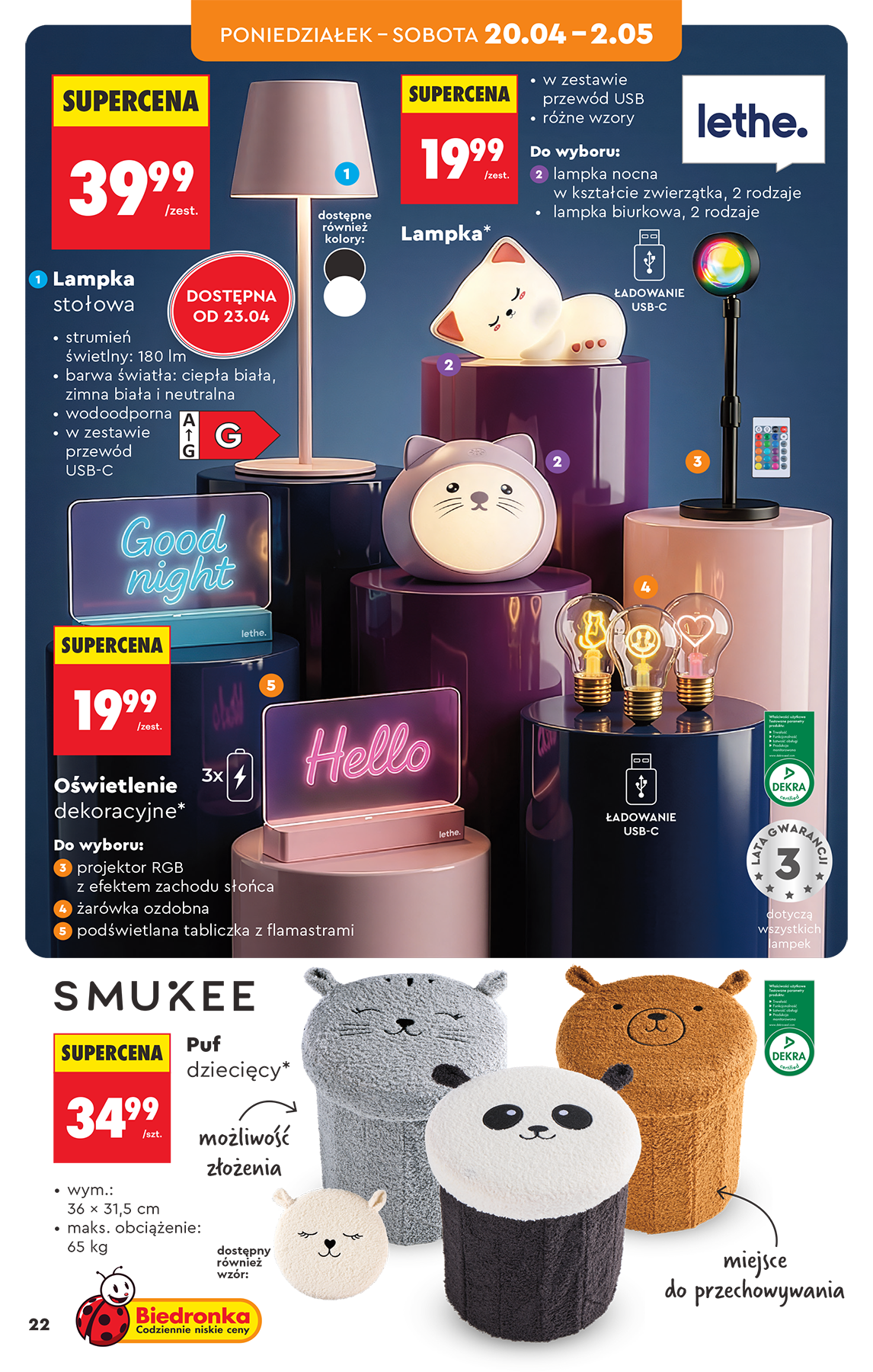 biedronka - Nowa gazetka Biedronka - Hity i inspiracje ważna od 20.04.2026 do 06.05.2026 - page: 26