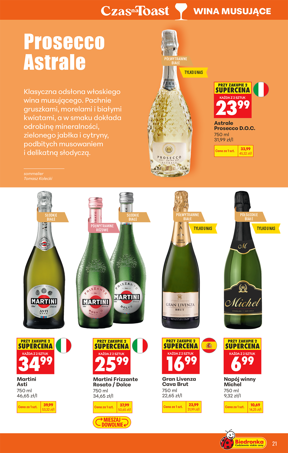 biedronka - Nowa gazetka Biedronka - Alkohole ważna od 20.04.2026 do 02.05.2026 - page: 21