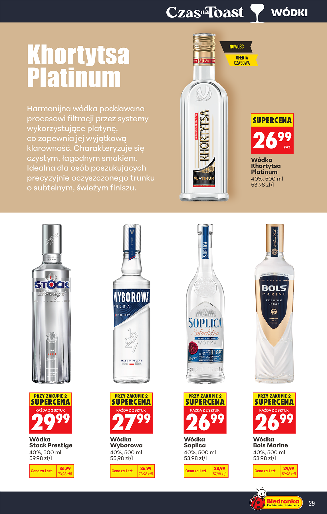 biedronka - Nowa gazetka Biedronka - Alkohole ważna od 20.04.2026 do 02.05.2026 - page: 29