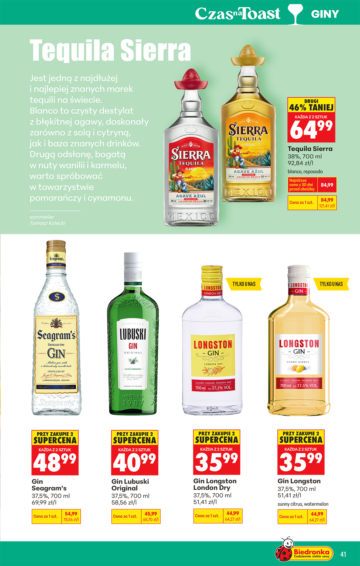 biedronka - Nowa gazetka Biedronka - Alkohole ważna od 20.04.2026 do 02.05.2026 - page: 41
