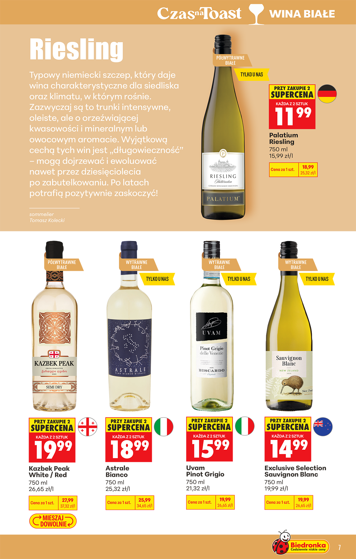 biedronka - Nowa gazetka Biedronka - Alkohole ważna od 20.04.2026 do 02.05.2026 - page: 7