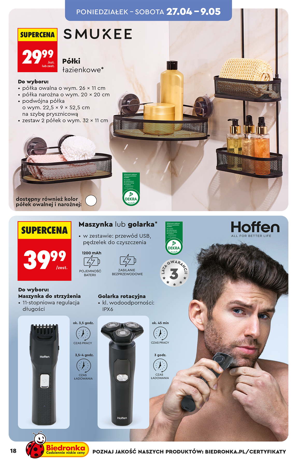 biedronka - Nowa gazetka Biedronka - Hity i inspiracje ważna od 25.04.2026 do 13.05.2026 - page: 20