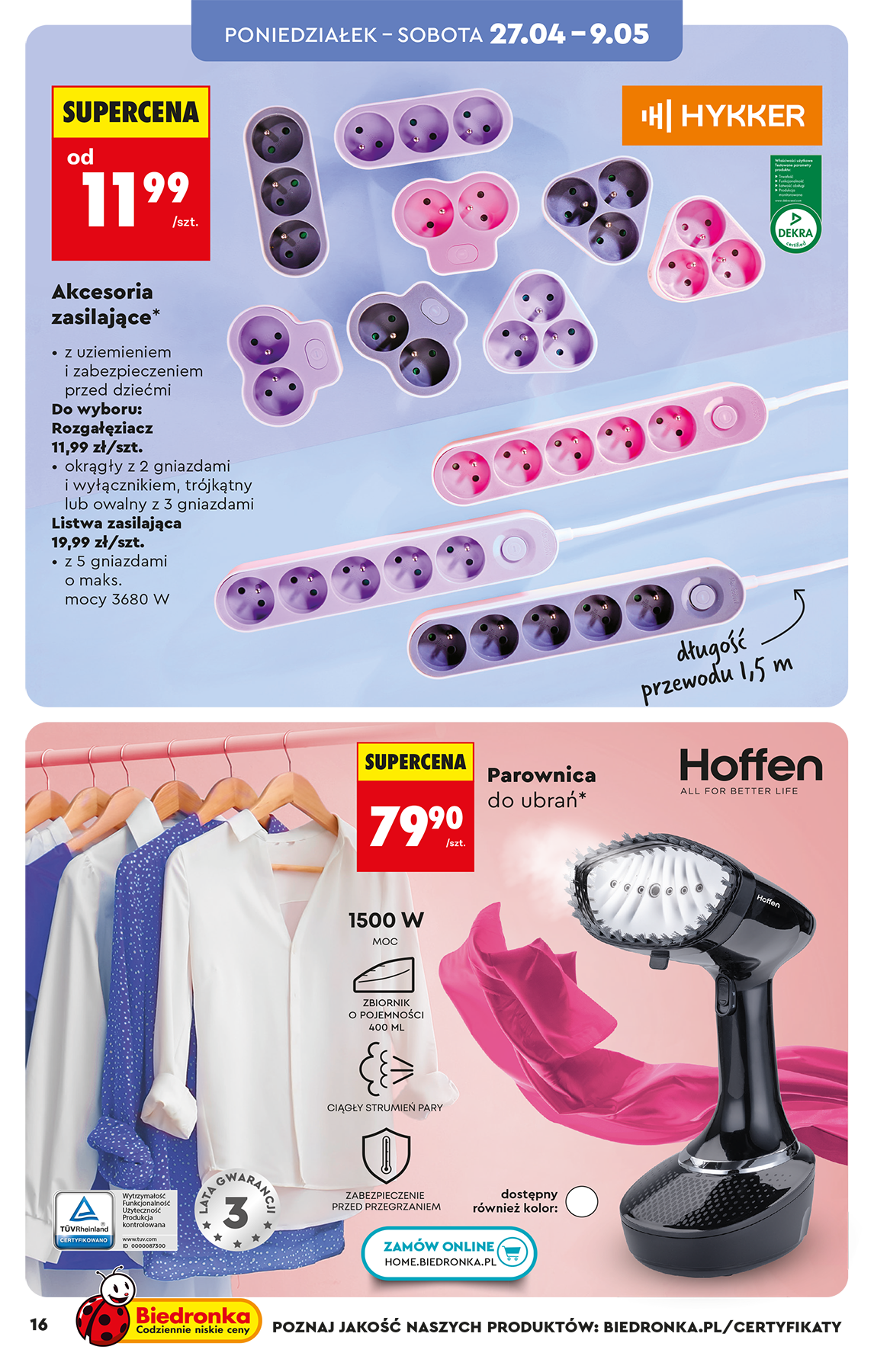 biedronka - Nowa gazetka Biedronka - Hity i inspiracje ważna od 25.04.2026 do 13.05.2026 - page: 18