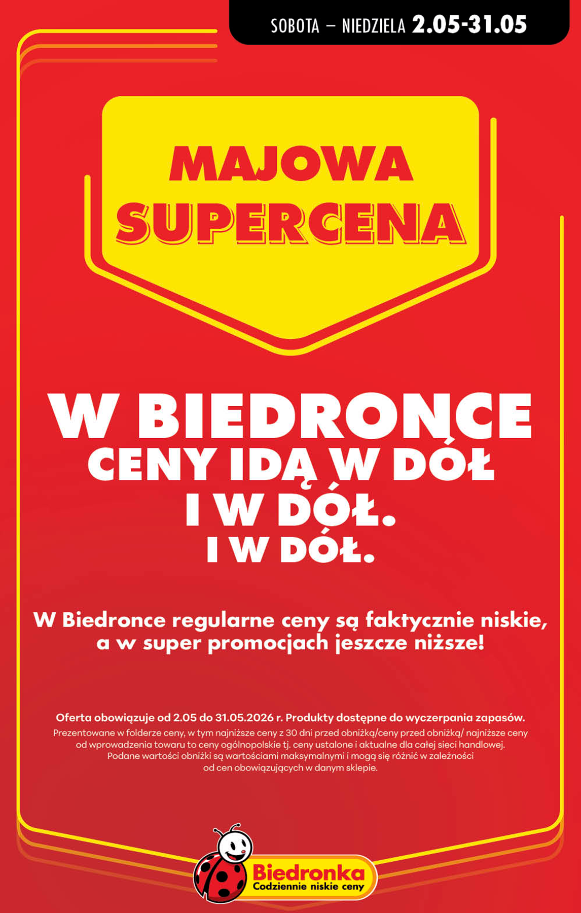 biedronka - Nowa gazetka Biedronka - Majowa supercena ważna od 02.05.2026 do 31.05.2026 - page: 21