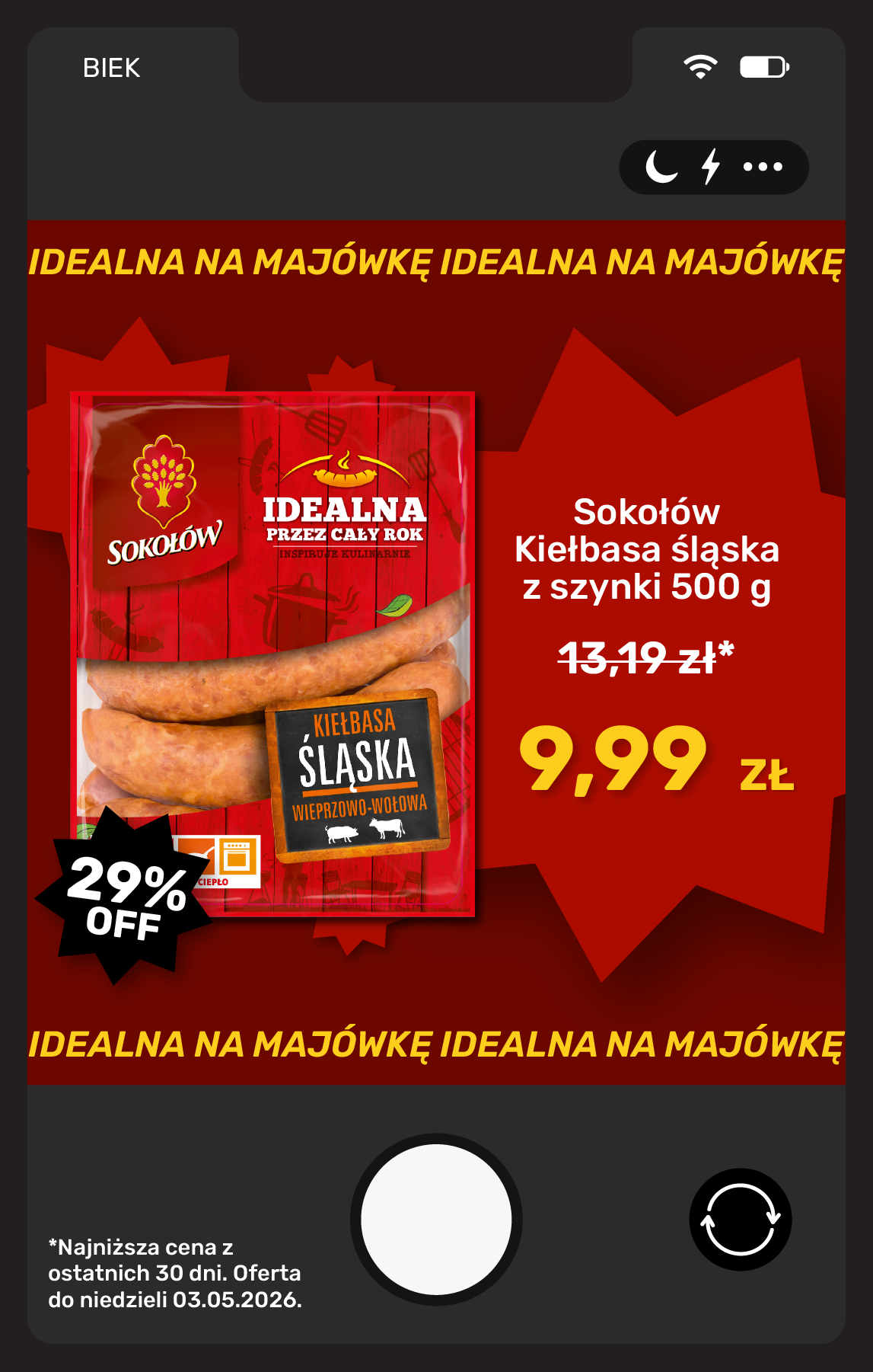 biedronka - Aktualna gazetka Biedronka - Biek ważna od 01.05.2026 do 03.05.2026 - page: 8