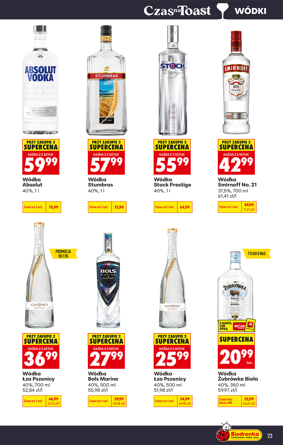 biedronka - Nowa gazetka Biedronka - Alkohole ważna od 04.05.2026 do 16.05.2026 - page: 23