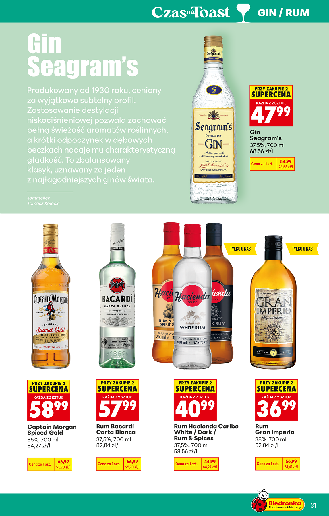 biedronka - Nowa gazetka Biedronka - Alkohole ważna od 04.05.2026 do 16.05.2026 - page: 31