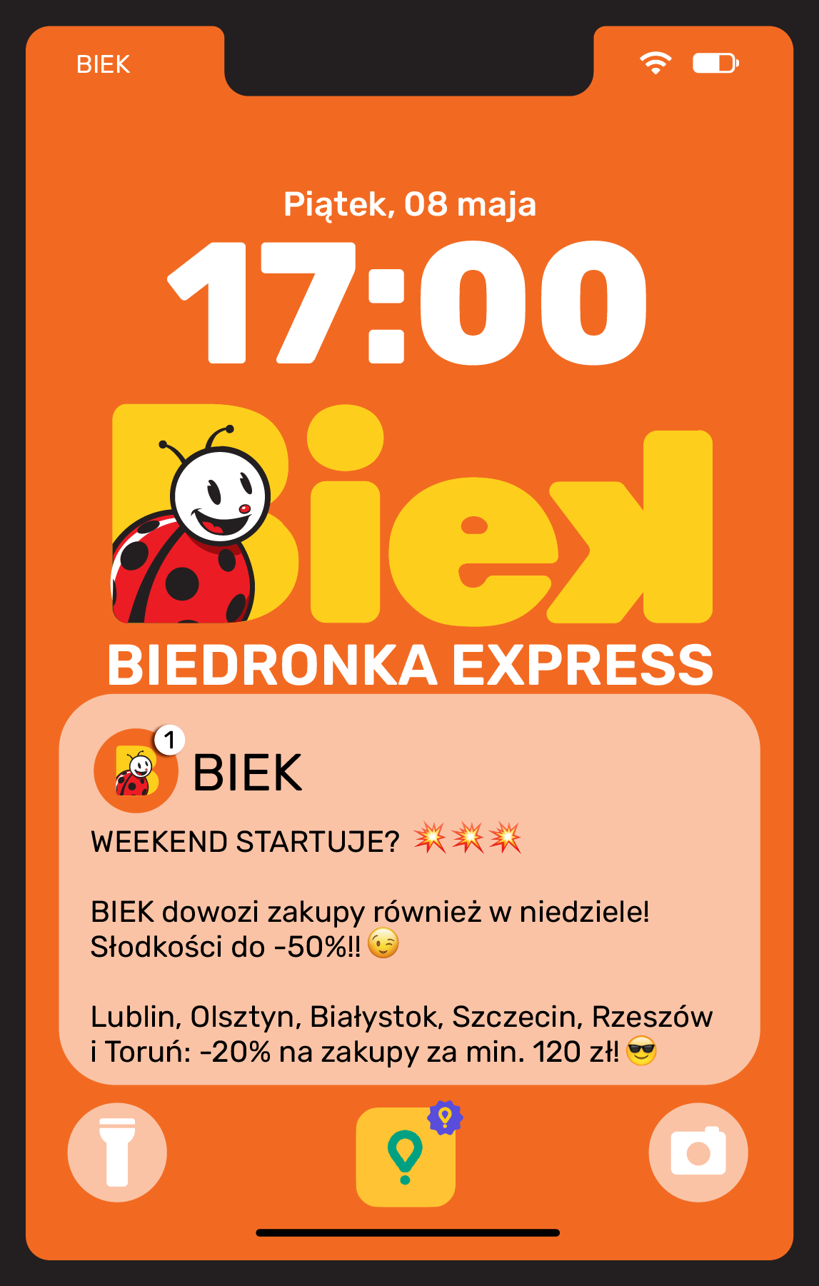 biedronka - Aktualna gazetka Biedronka - Express ważna od 08.05.2026 do 10.05.2026