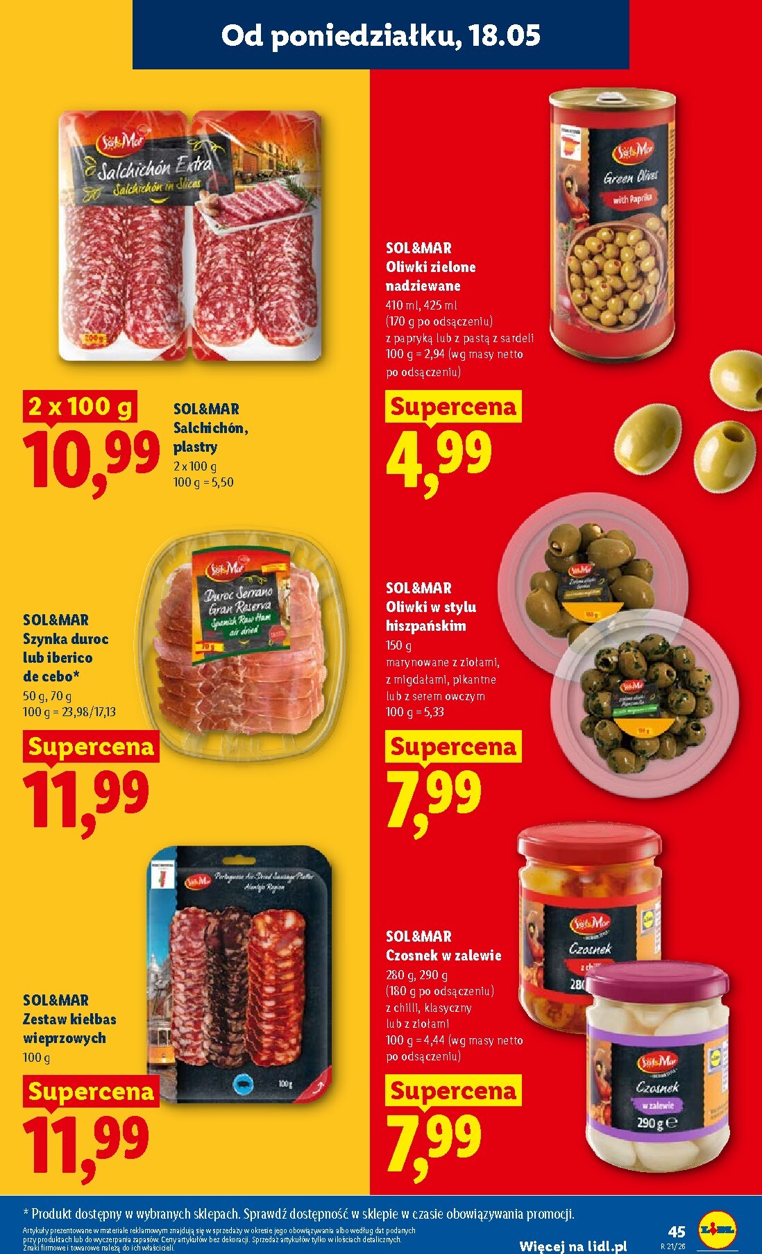lidl - Nowa gazetka Lidl ważna od 18.05.2026 do 20.05.2026 - page: 45