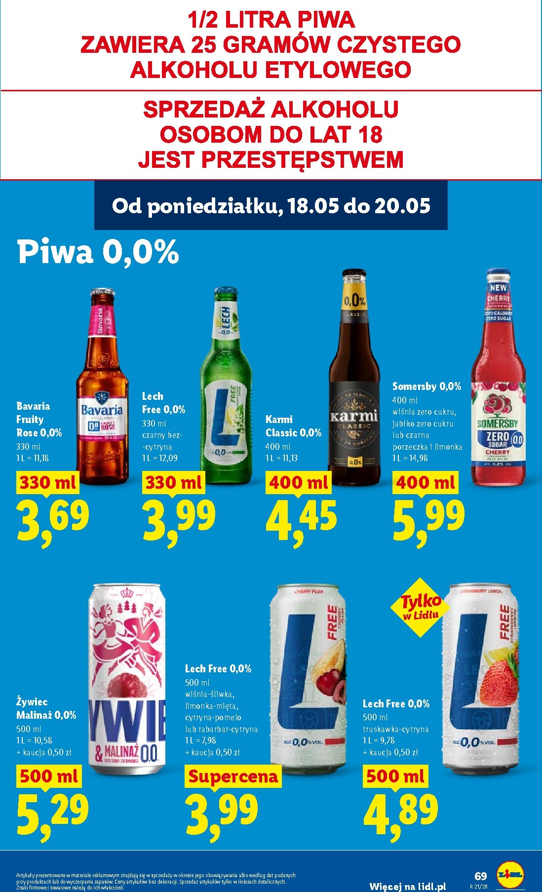 lidl - Nowa gazetka Lidl ważna od 18.05.2026 do 20.05.2026 - page: 71