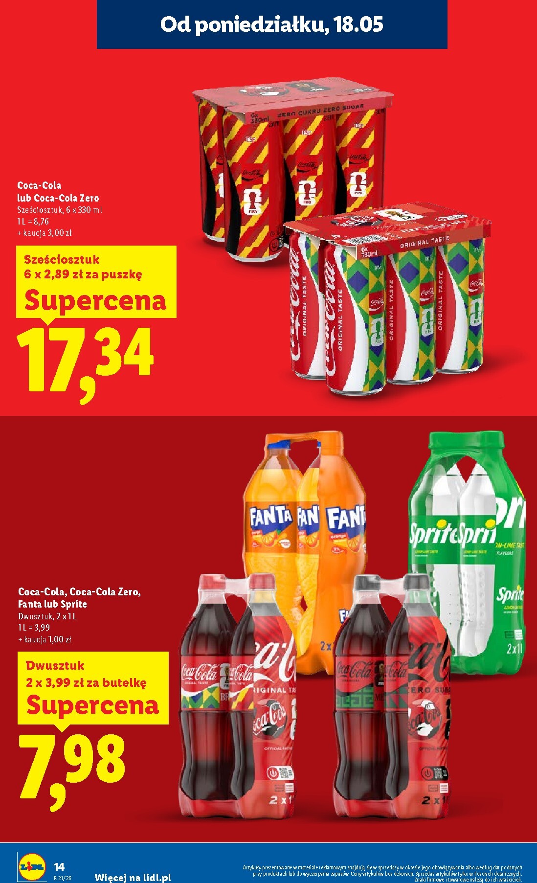 lidl - Nowa gazetka Lidl ważna od 18.05.2026 do 20.05.2026 - page: 14